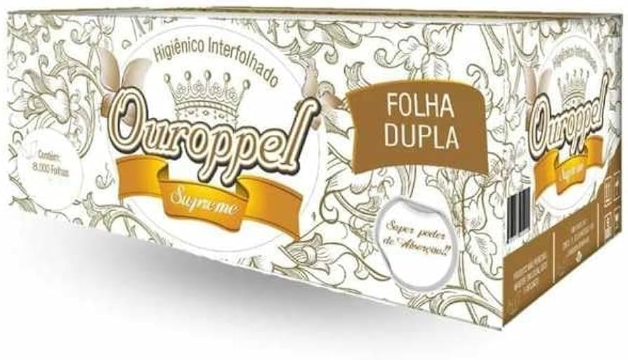 Papel Higiênico Folha Dupla Ouroppel